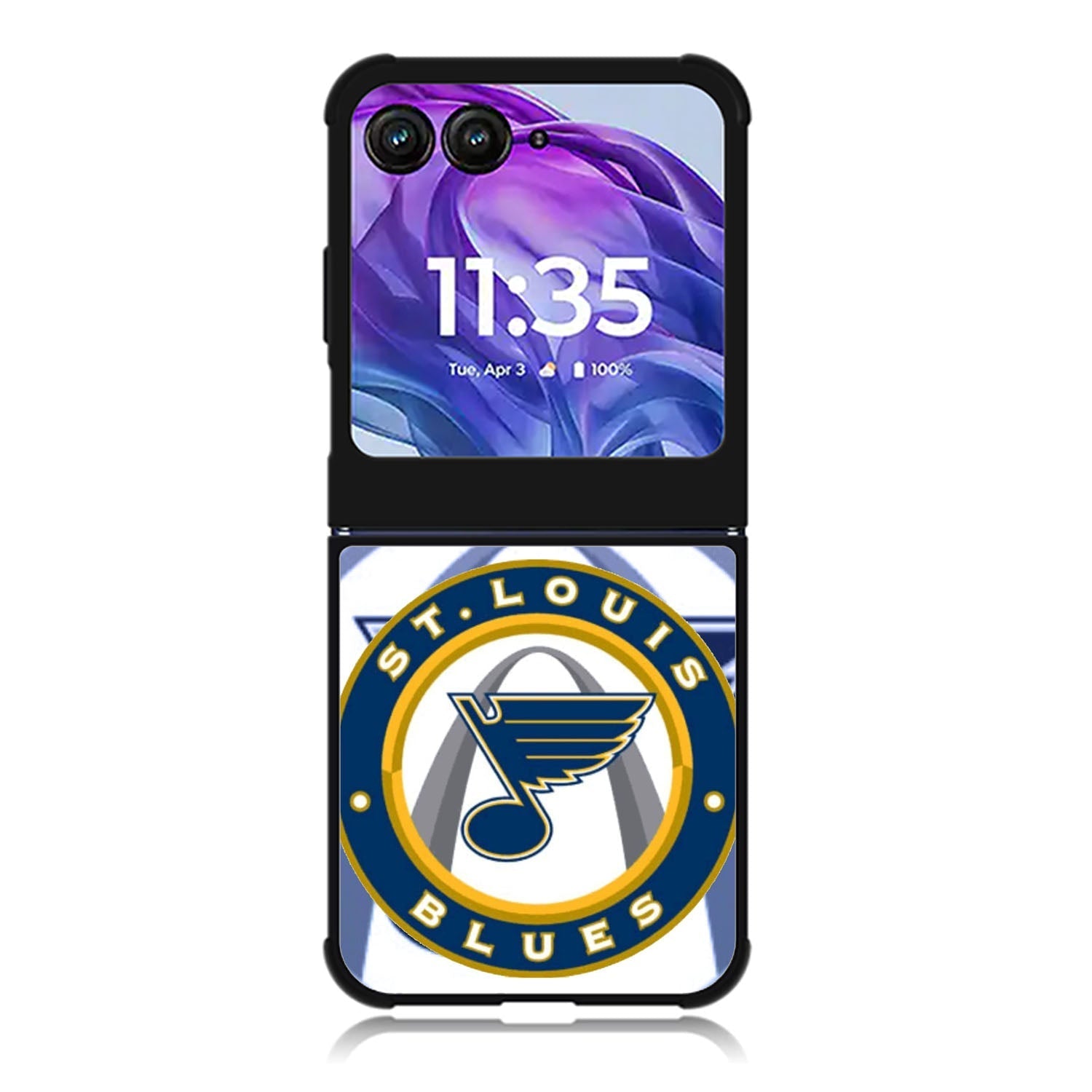 St Louis Blues Logo Motorola Moto Razr 2024 , Moto Razr 50 Case FE1742