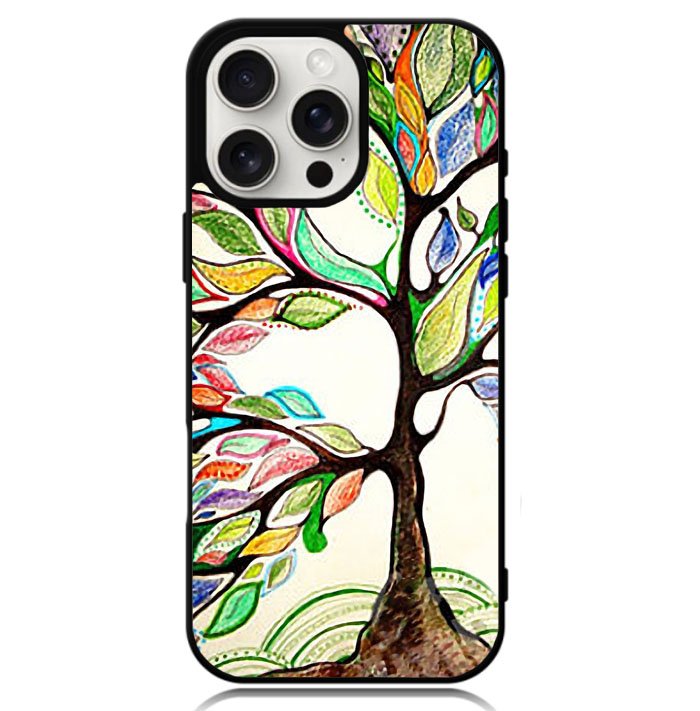 Tree of Life, Oil Paint Case iPhone 16 Pro BC1745
