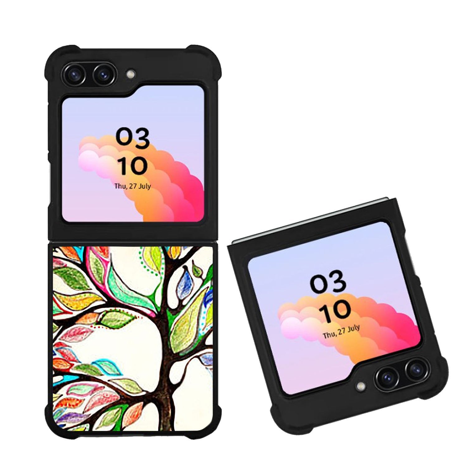Tree of Life, Oil Paint Case Samsung Galaxy Z Flip 5 5G BC1745