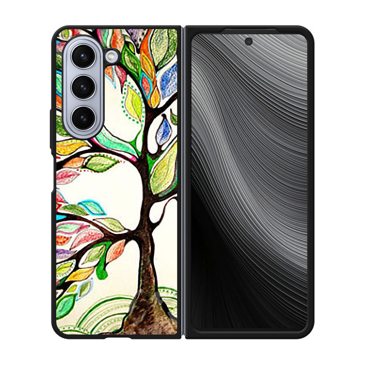 Tree of Life, Oil Paint Case Samsung Galaxy z Fold 5 5G BC1745