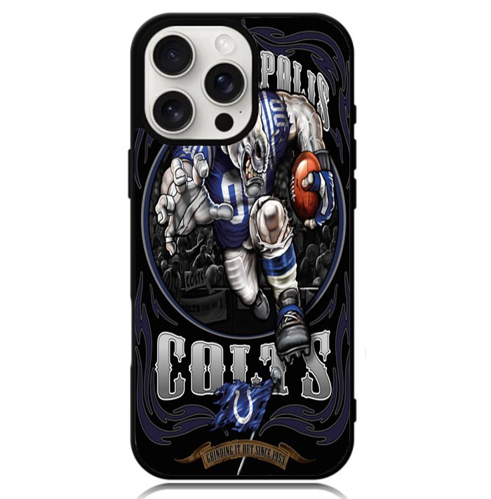 Indiana Polis Colts Nfl logo 2 Case iPhone 16 Pro BC1747