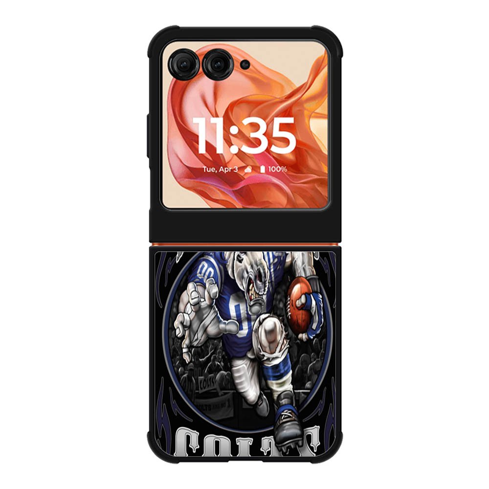 Indiana Polis Colts Nfl logo 2 Motorola Moto Razr 2025/2024 , Moto Razr 60/50 Case BC1747