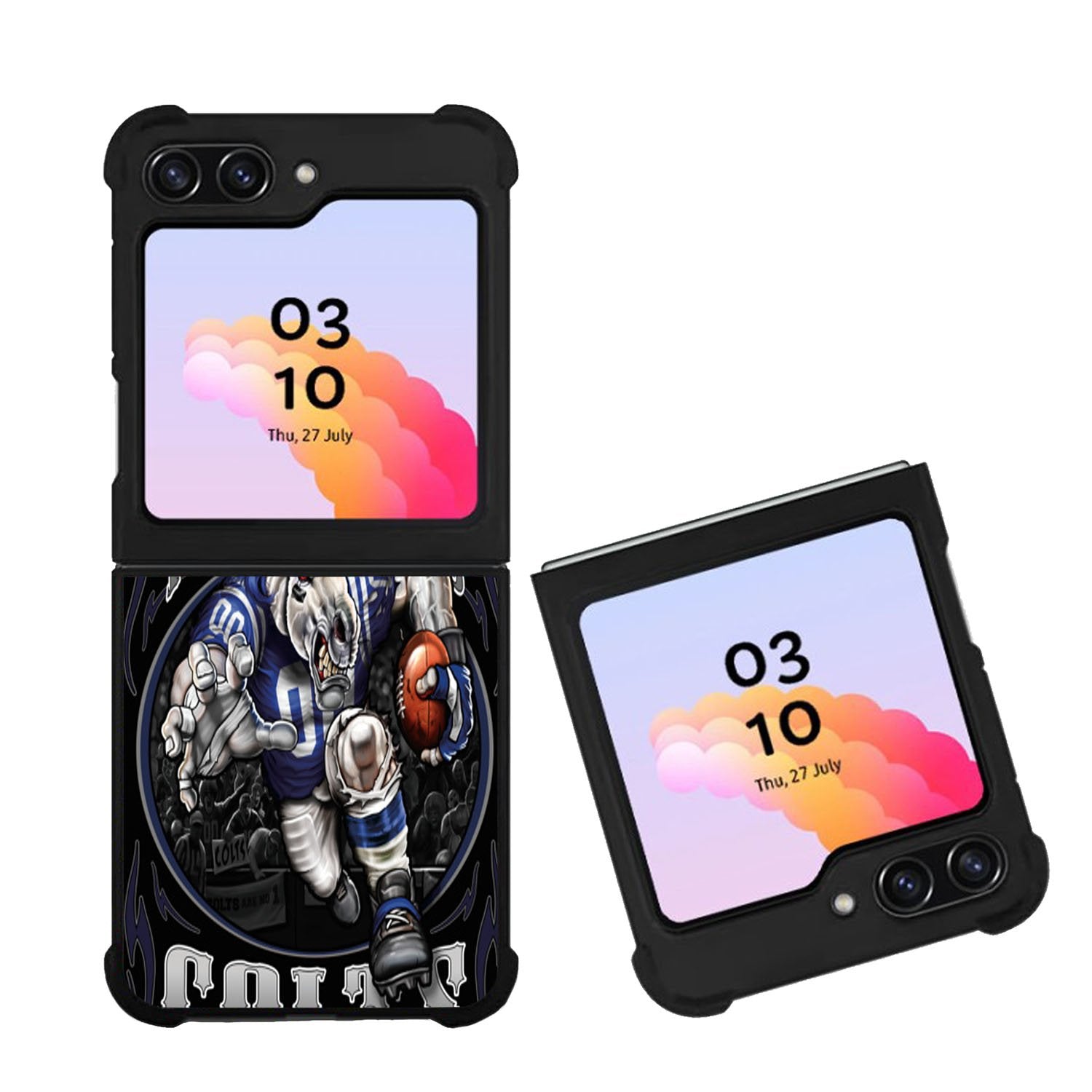 Indiana Polis Colts Nfl logo 2 Case Samsung Galaxy Z Flip 5 5G BC1747