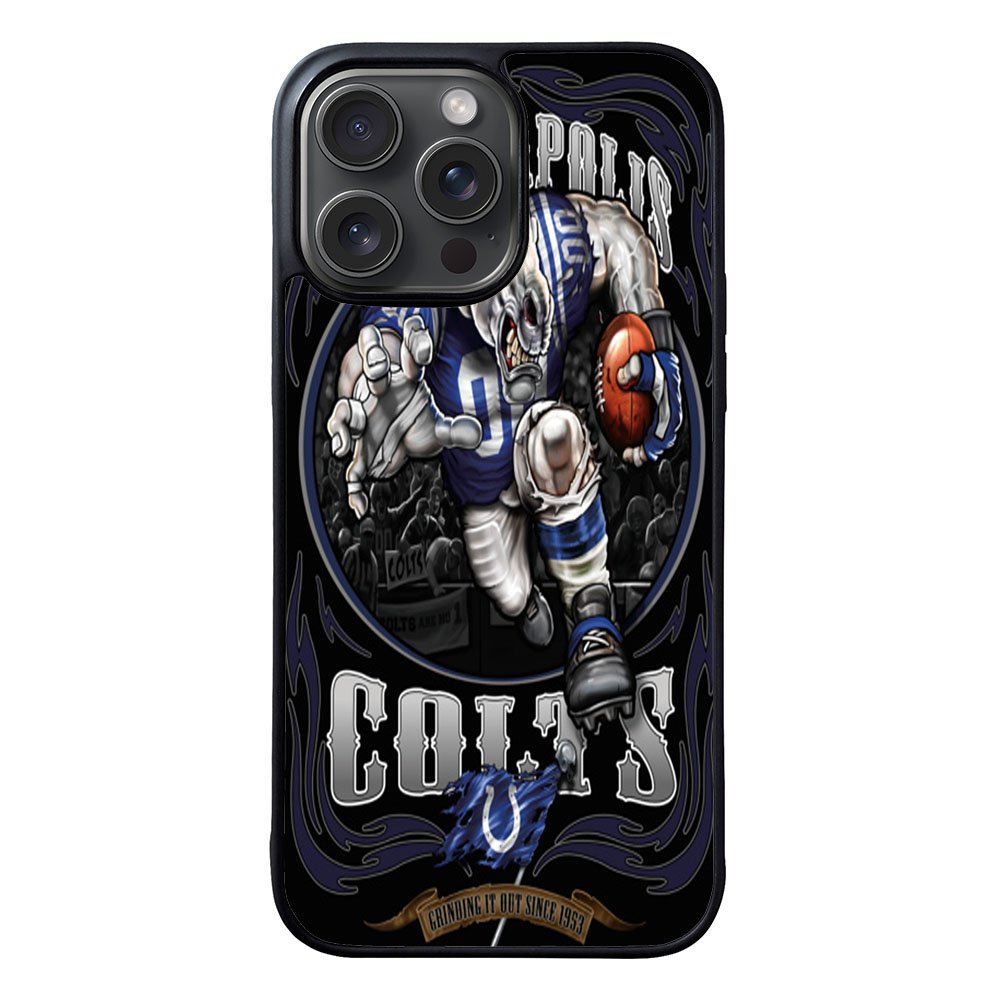 Indiana Polis Colts Nfl logo 2 Case iPhone 15 Pro BC1747