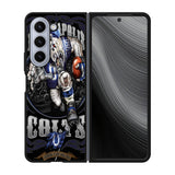 Indiana Polis Colts Nfl logo 2 Case Samsung Galaxy z Fold 5 5G BC1747