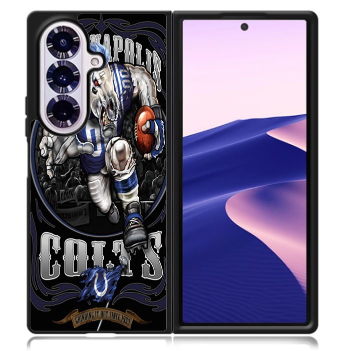Indiana Polis Colts Nfl logo 2 Samsung Galaxy Z Fold 7 5G Case BC1747