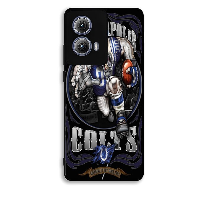 Indiana Polis Colts Nfl logo 2 Motorola Moto Edge 2024 Case BC1747