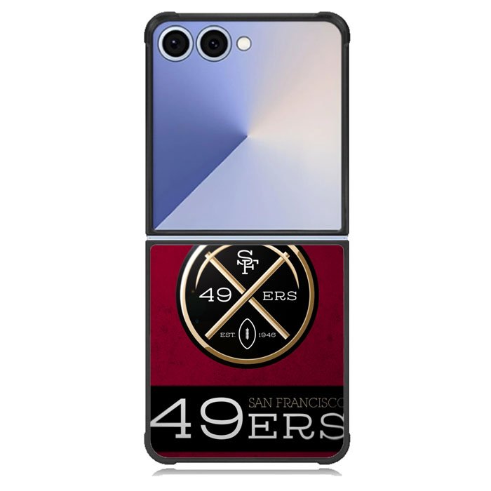 San Francisco 49ers logo flag Samsung Galaxy Z Flip 7 Case BC1749
