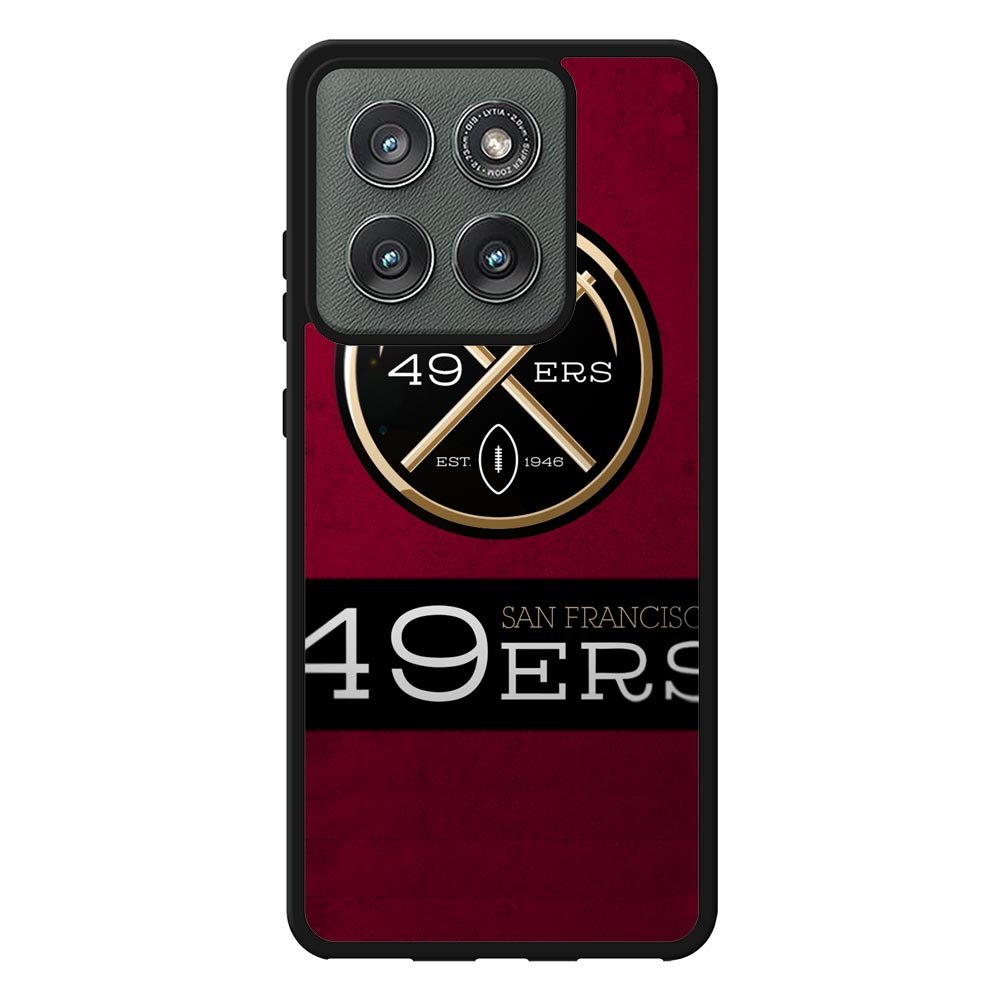 San Francisco 49ers logo flag Case Motorola Moto Edge 2025 BC1749