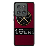 San Francisco 49ers logo flag Case Motorola Moto Edge 2025 BC1749