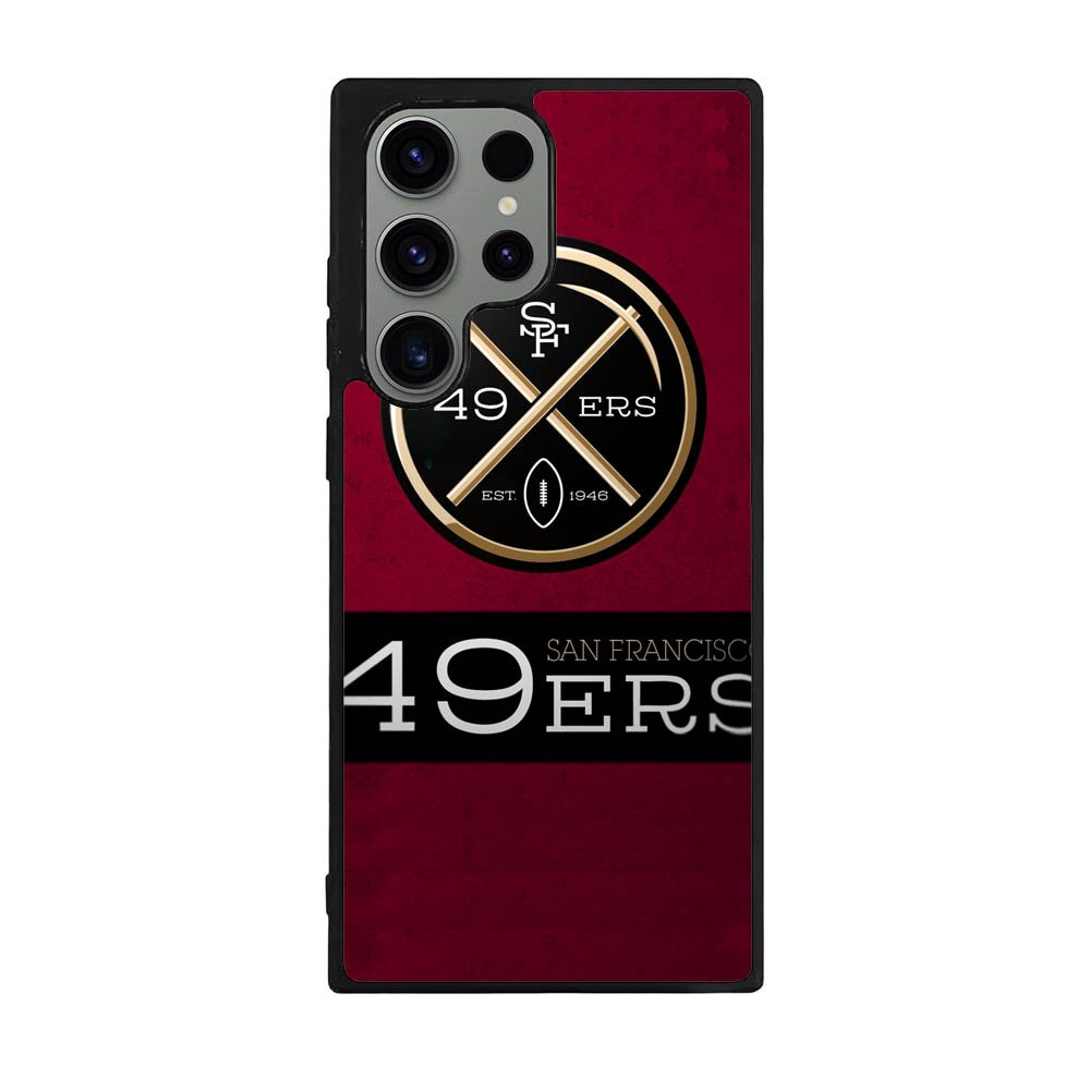 San Francisco 49ers logo flag Case Samsung Galaxy S24 Ultra 5G BC1749