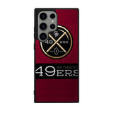 San Francisco 49ers logo flag Case Samsung Galaxy S25 Ultra 5G BC1749