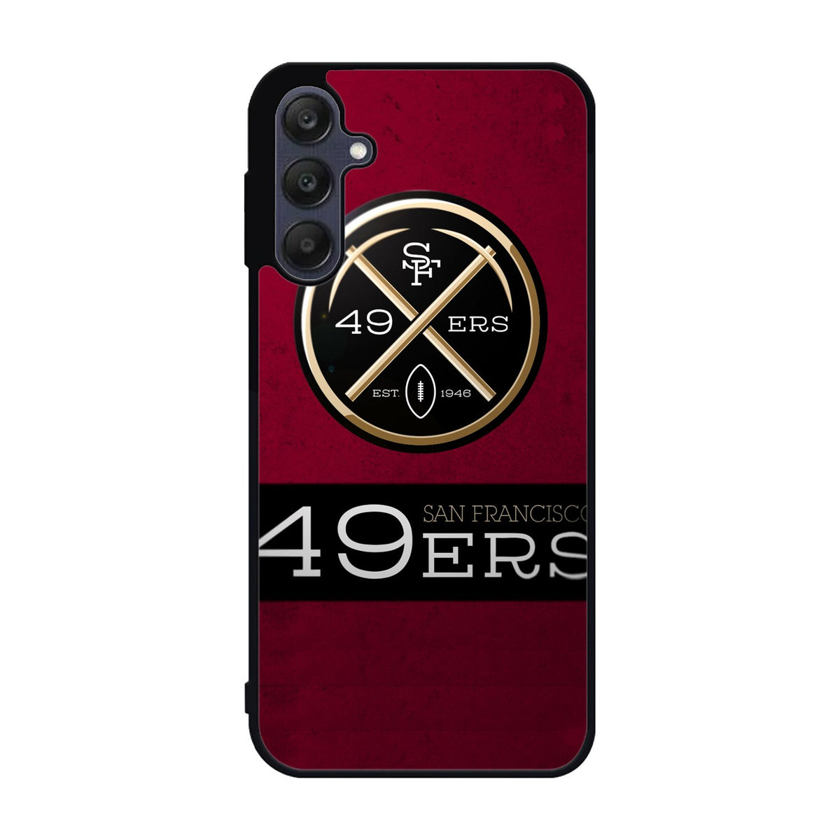 San Francisco 49ers logo flag Samsung Galaxy A25 5G Case BC1749