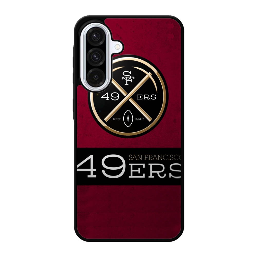 San Francisco 49ers logo flag Samsung Galaxy A56 Case BC1749