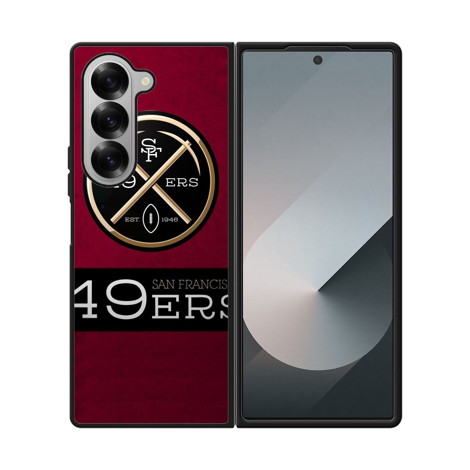 San Francisco 49ers logo flag Case Samsung Galaxy Z Fold 6 5G BC1749