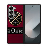 San Francisco 49ers logo flag Case Samsung Galaxy Z Fold 6 5G BC1749