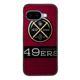 San Francisco 49ers logo flag Case Google Pixel 9A BC1749