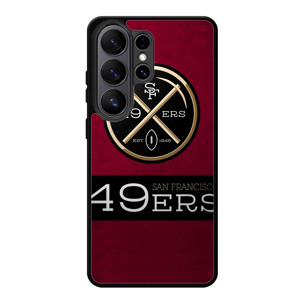 San Francisco 49ers logo flag Samsung Galaxy S26 Ultra Case BC1749