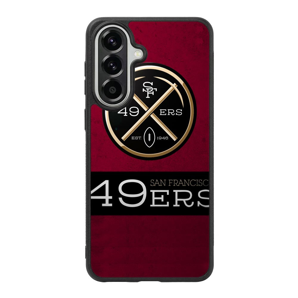 San Francisco 49ers logo flag Samsung Galaxy A57 Case BC1749
