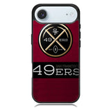 San Francisco 49ers logo flag iPhone 17 Air Case BC1749