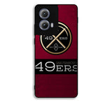 San Francisco 49ers logo flag Motorola Moto Edge 2024 Case BC1749