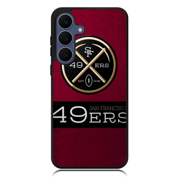 San Francisco 49ers logo flag Samsung Galaxy S25 FE Case BC1749