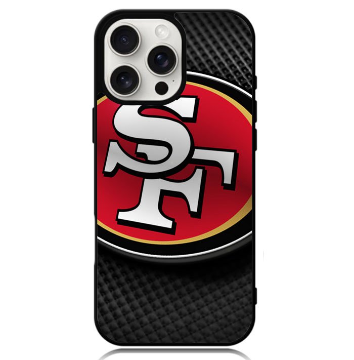 San Francisco 49ers logo Case iPhone 16 Pro BC1750