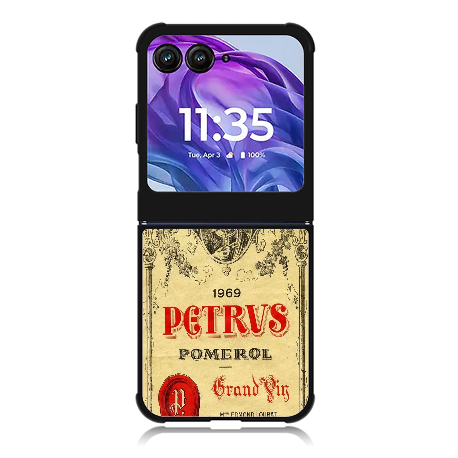 Petrus Wine Motorola Moto Razr 2024 , Moto Razr 50 Case FE1754