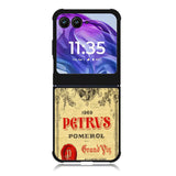 Petrus Wine Motorola Moto Razr 2024 , Moto Razr 50 Case FE1754