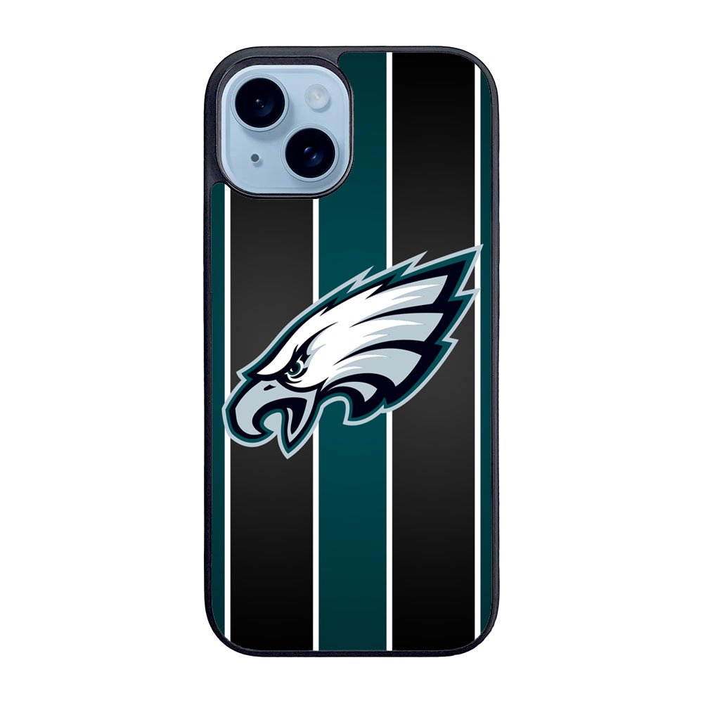 Philadelphia Eagles Nfl Sticker Case iPhone 15 Plus BC1761