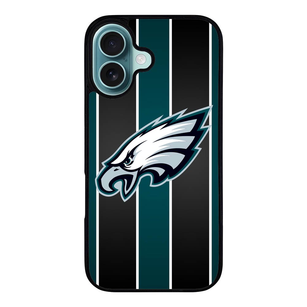 Philadelphia Eagles Nfl Sticker Case iPhone 16 Plus BC1761