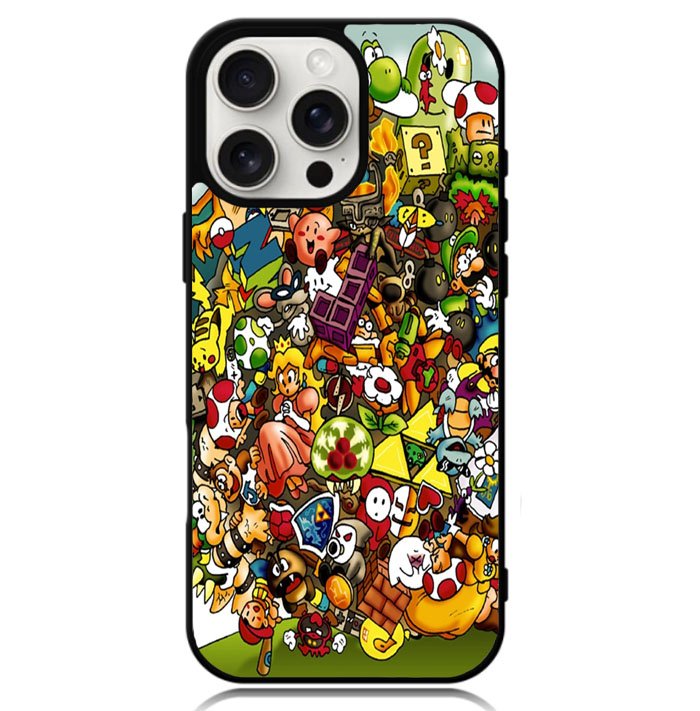 Nintendo katamari Case iPhone 16 Pro BC1762