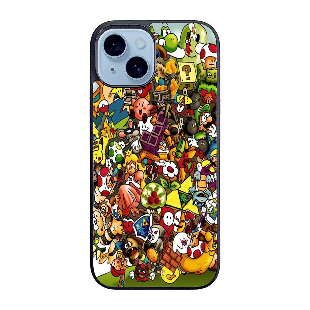 Nintendo katamari Case iPhone 15 Plus BC1762