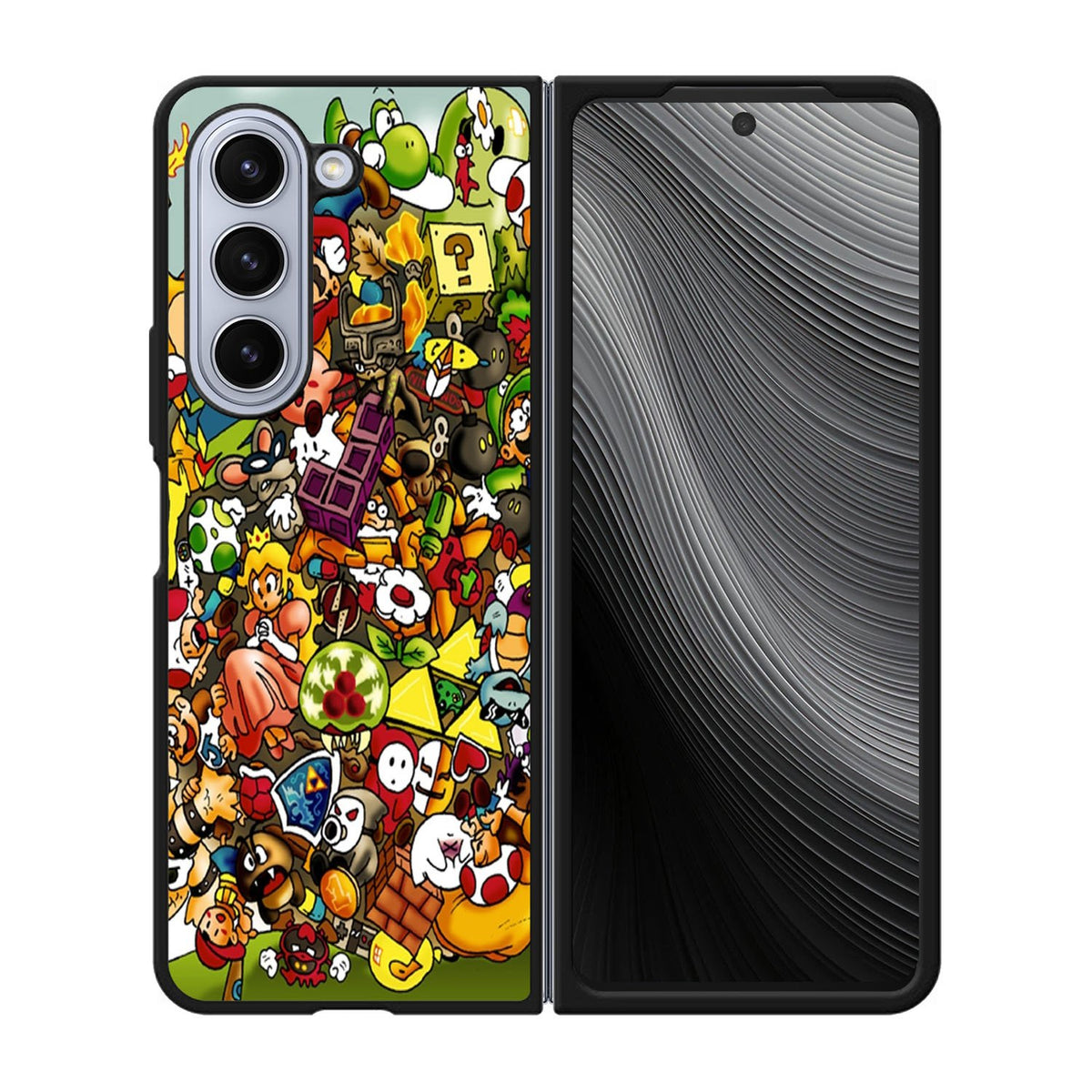 Nintendo katamari Case Samsung Galaxy z Fold 5 5G BC1762