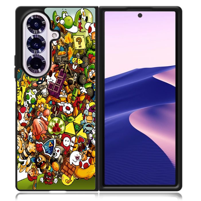 Nintendo katamari Samsung Galaxy Z Fold 7 5G Case BC1762