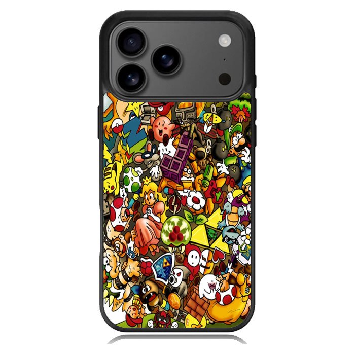 Nintendo katamari iPhone 17 Pro Case BC1762