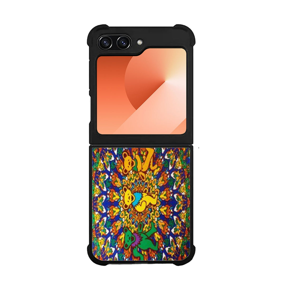 Grateful Dead and Dancing Bears Case Samsung Galaxy Z Flip 6 5G BC1763