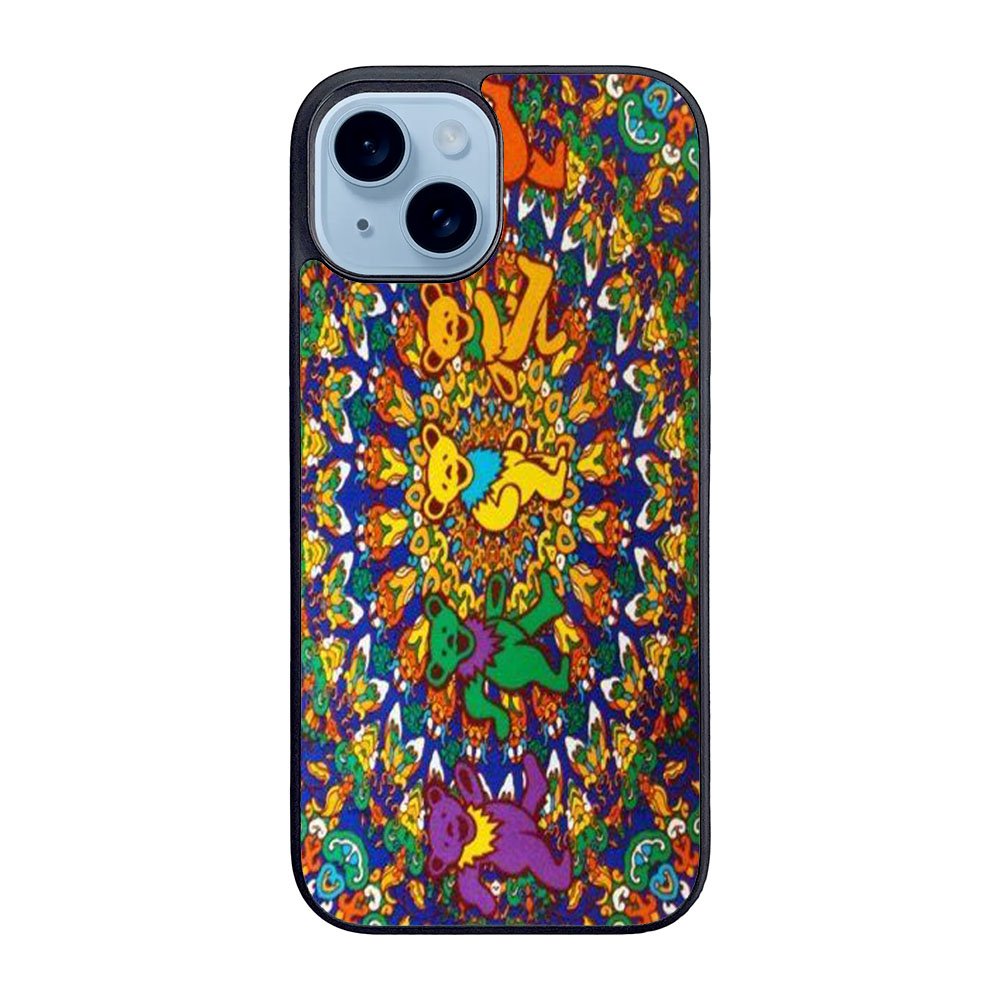 Grateful Dead and Dancing Bears Case iPhone 15 BC1763