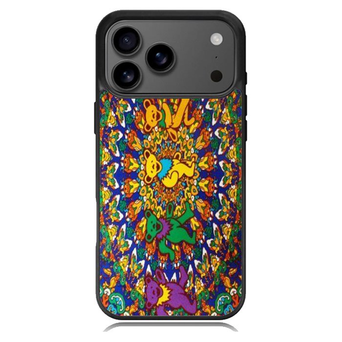 Grateful Dead and Dancing Bears iPhone 17 Pro Case BC1763
