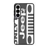 Classic Jeep Wrangler logo Samsung Galaxy S26 Case BC1764