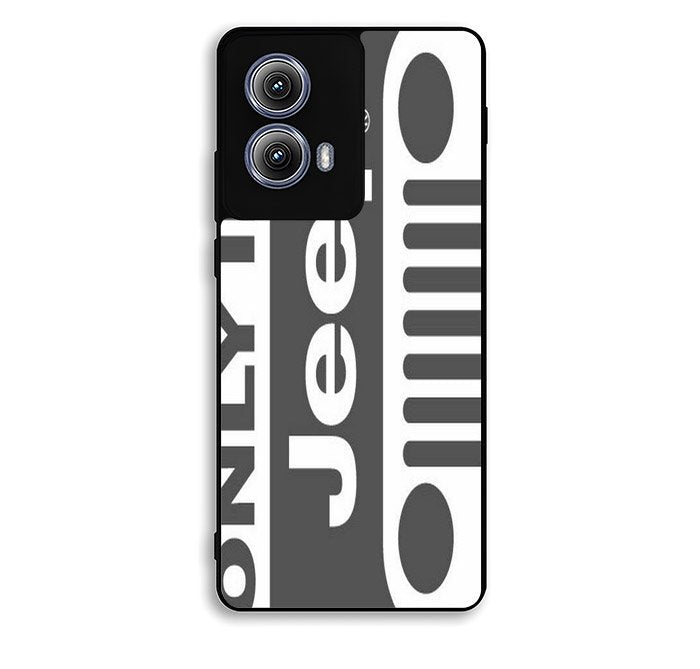 Classic Jeep Wrangler logo Motorola Moto Edge 2024 Case BC1764