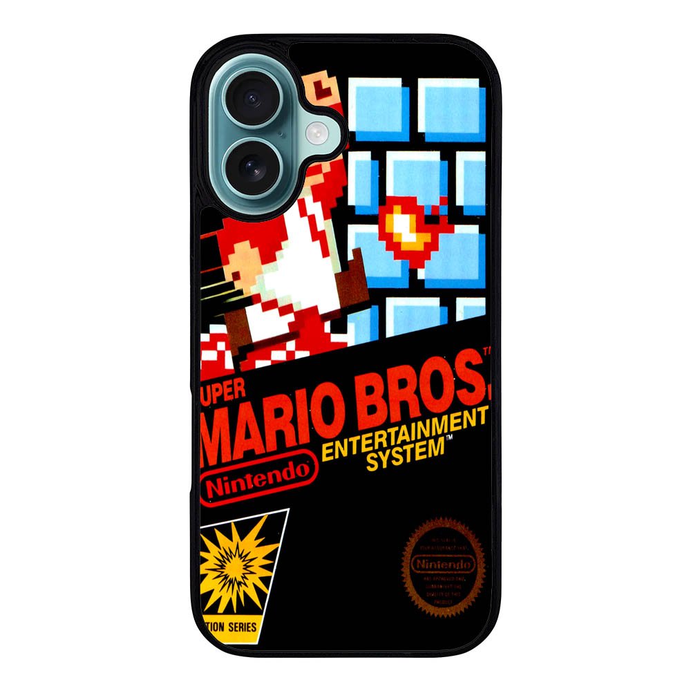 Super Mario Bros game nintendo Case iPhone 16 Plus BC1766
