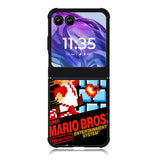 Super Mario Bros game nintendo Motorola Moto Razr 2024 , Moto Razr 50 Case FE1766