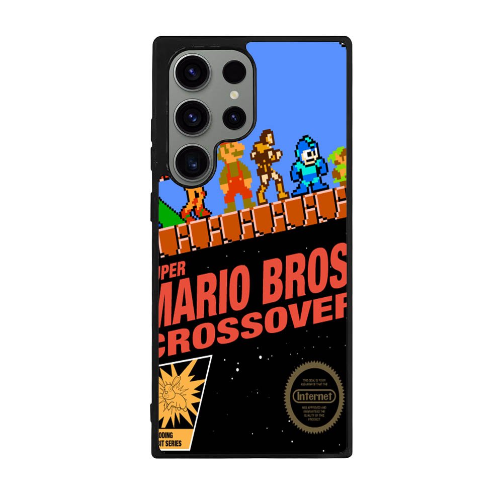 Super Mario Bros crossover Case Samsung Galaxy S24 Ultra 5G BC1767