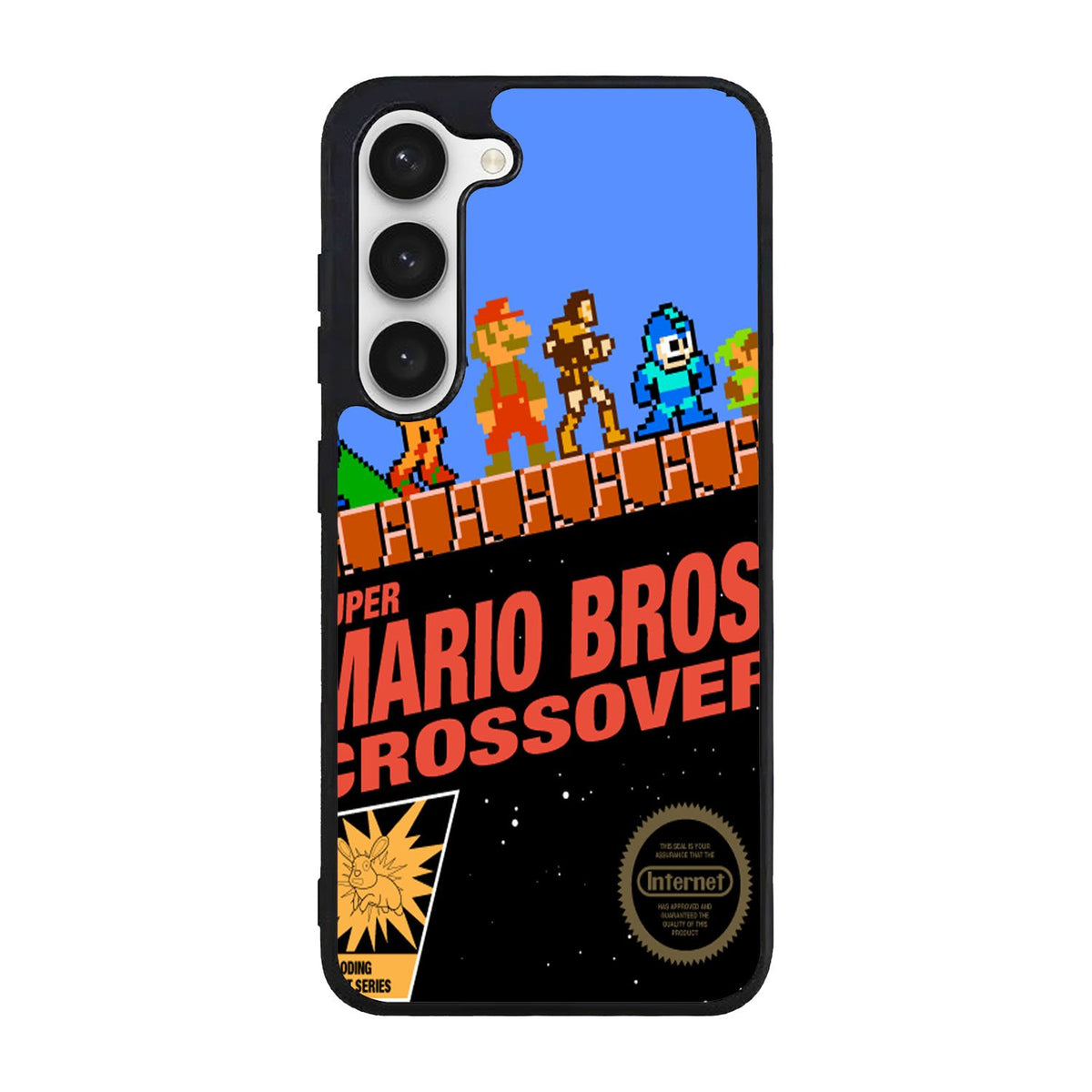 Super Mario Bros crossover Case Samsung Galaxy S24 Plus 5G BC1767
