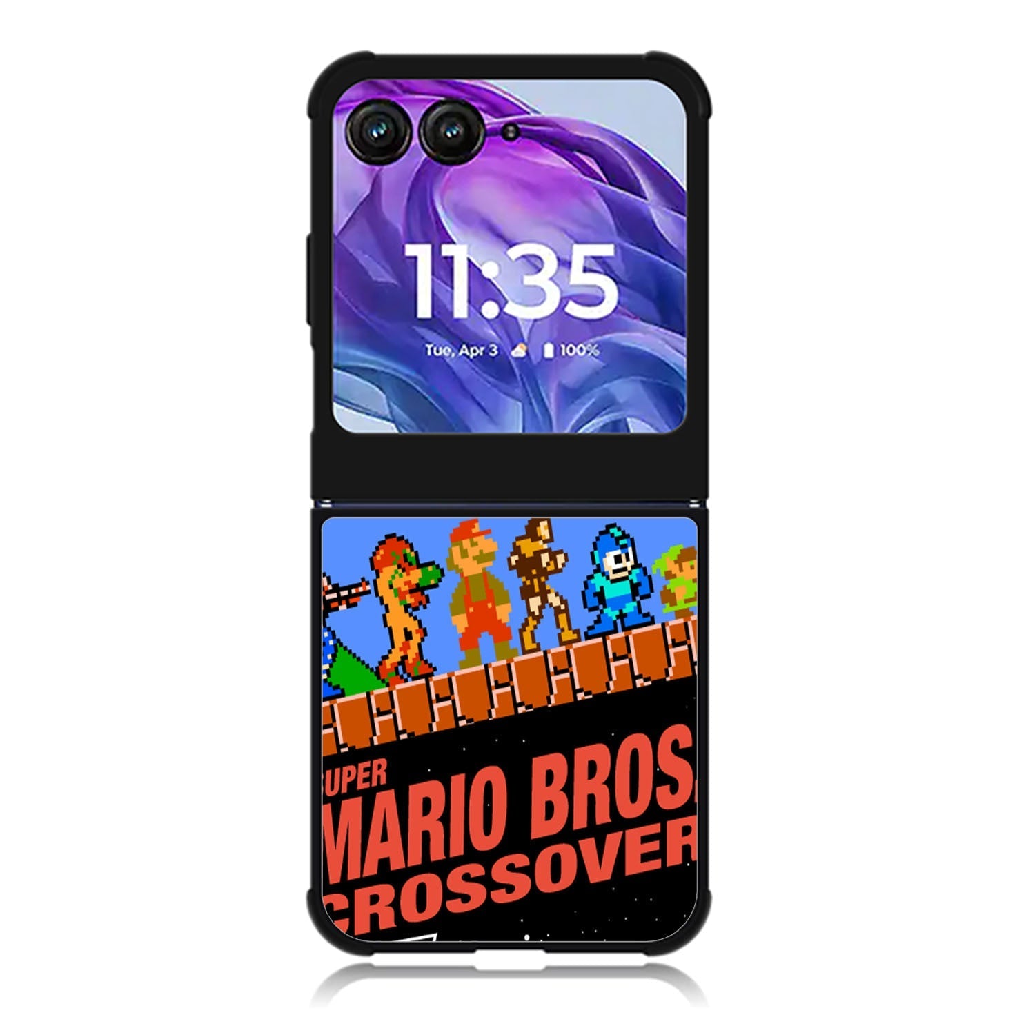 Super Mario Bros crossover Motorola Moto Razr 2024 , Moto Razr 50 Case FE1767