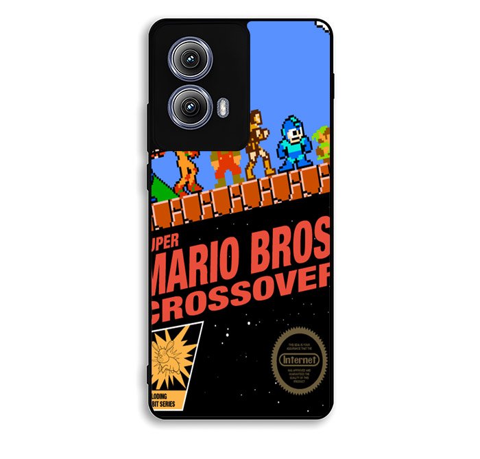 Super Mario Bros crossover Motorola Moto Edge 2024 Case BC1767
