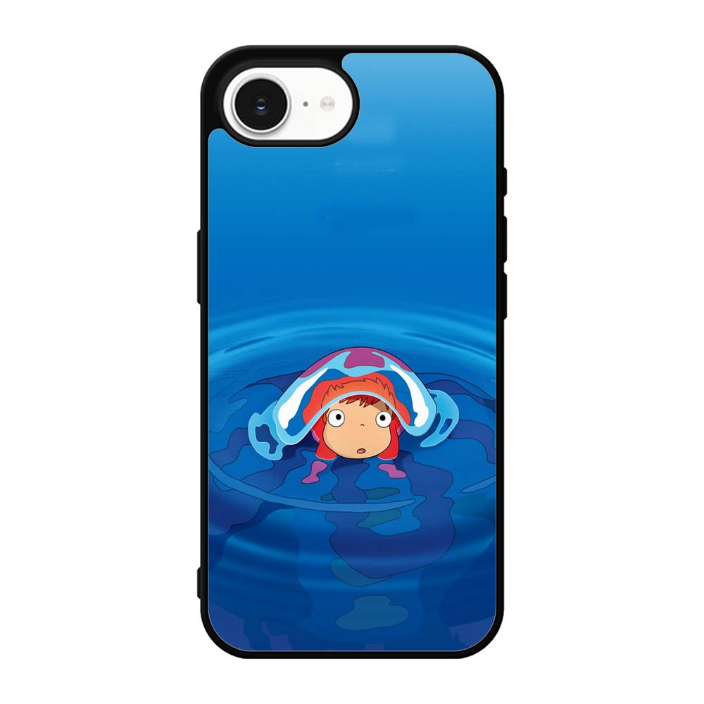Ponyo on the Cliff Little Goldfish Miyazaki Hayao iPhone 17e Case BC1768