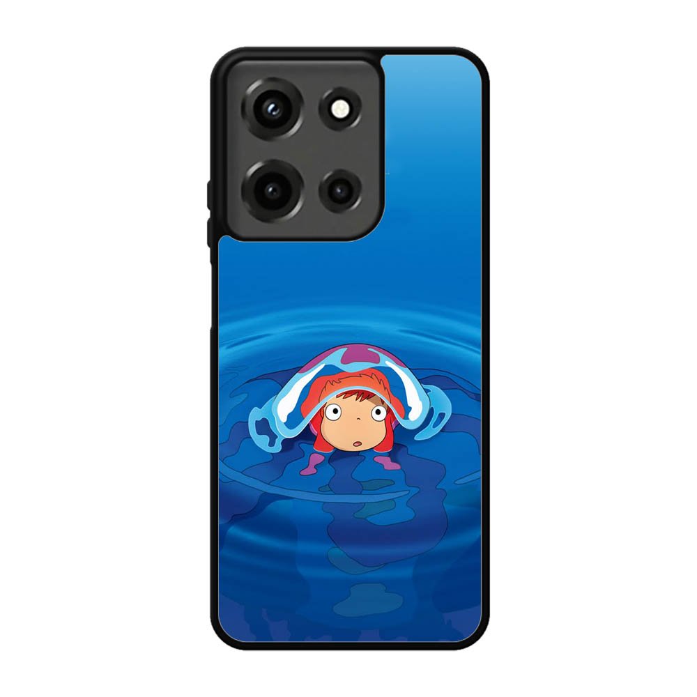 Ponyo on the Cliff Little Goldfish Miyazaki Hayao Motorola Moto G 5G 2025 Case BC1768