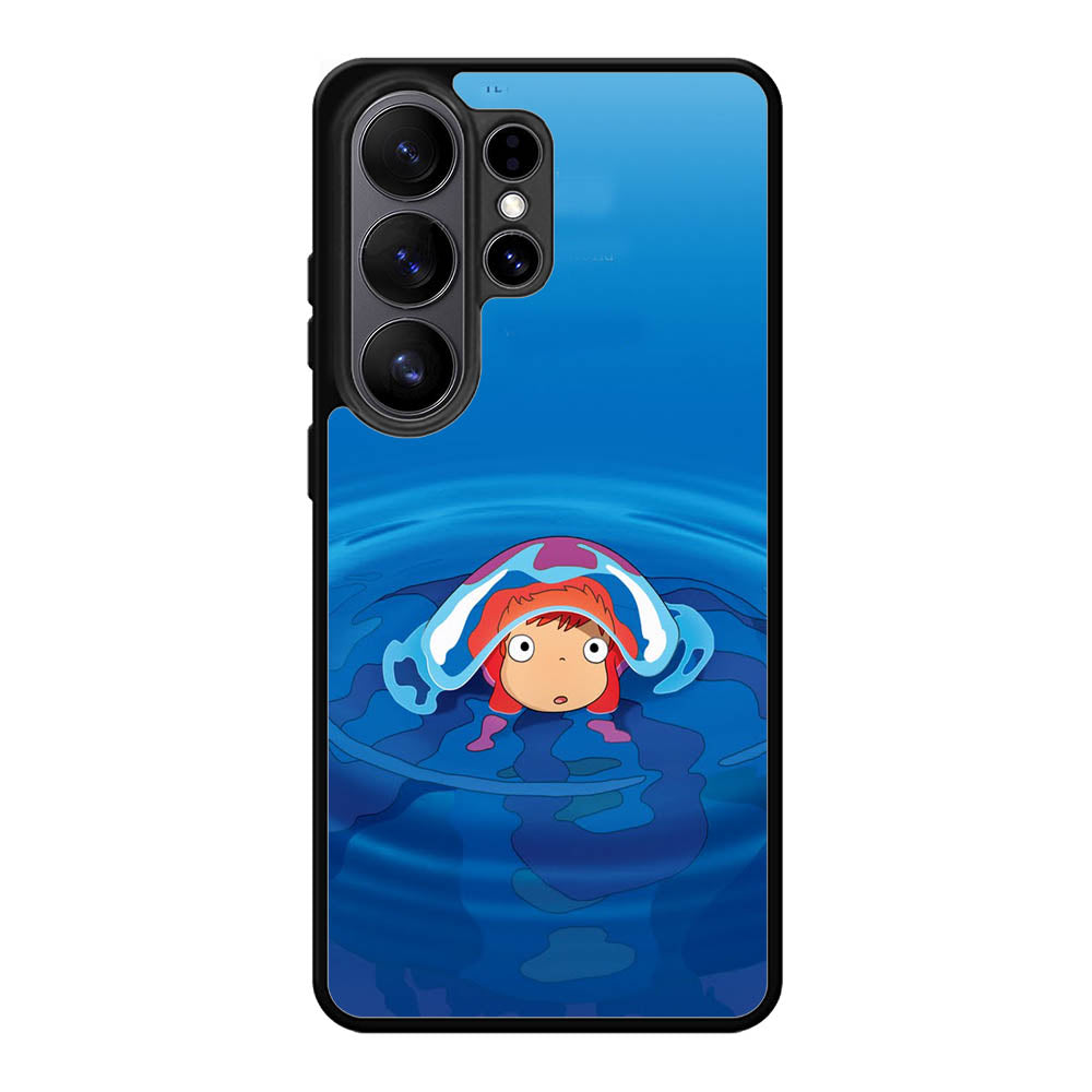 Ponyo on the Cliff Little Goldfish Miyazaki Hayao Samsung Galaxy S26 Ultra Case BC1768